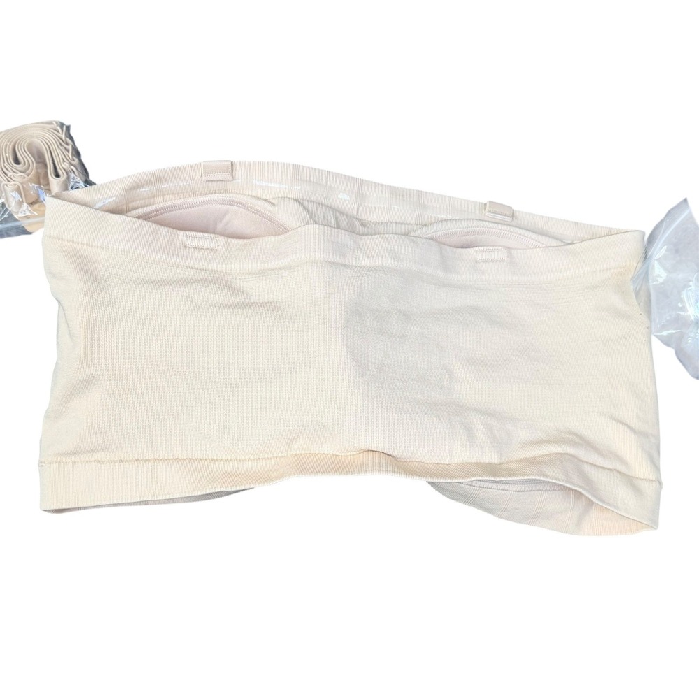 NWT‎ Truekind® Convertible Strapless Bandeau Bra Nude Support Comfort 3XL - Picture 3 of 6